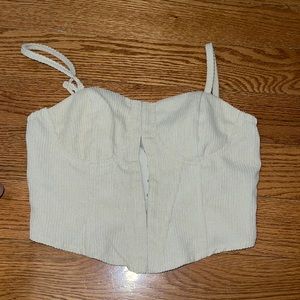 Shein MOD Solid Corset Top